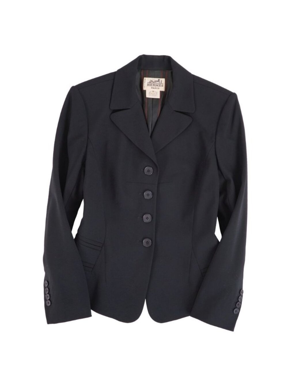 Hermes Vintage Jacket Tailored Wool - Picture 1 of 9